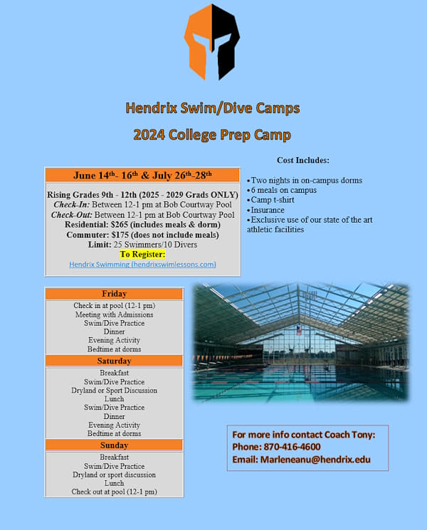 College Prep Camp Flyer